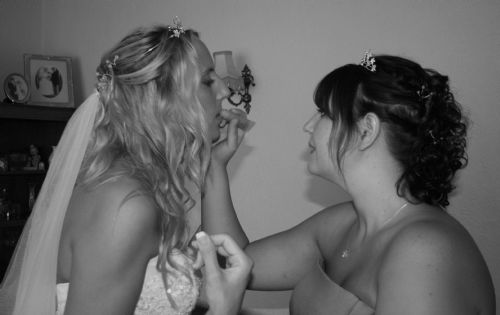 Bride & Bridesmaid - Photography Studios Keighley