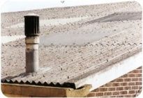 Asbestos Roof And Flu Pipe, Llanelli, S Wales - Asbestos Removal Companies Chesterfield