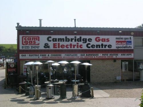 Camgas Cambridge showroom - Gas Products Supplier Cambridge