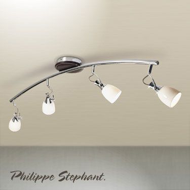 Milano 4 Light Ceiling Spot Bar - Lighting Shops Birmingham