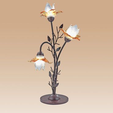 Orchid 3 Light Table Lamp - Lighting Shops Birmingham