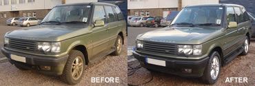 Before and after. - Mobile Valeters Nottingham