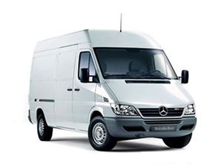 Mercedes Sprinter van to carefully transport your goods - Removals Companies Leeds