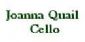 Musicians in LONDON - Joanna Quail Cello