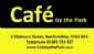 Cafes in DUNFERMLINE - Cafe by the Park