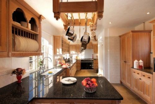 Kitchen with added accessories