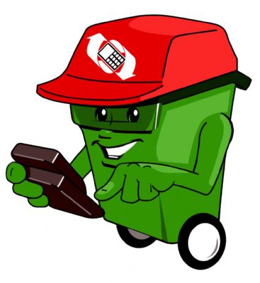Character design for Project Melon recycled phones - Graphic Designers High Wycombe