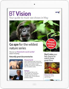 BT Vision - Website Graphics Designers Bristol