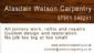 Hardwood Flooring in GLASGOW - Alasdair Watson Carpentry