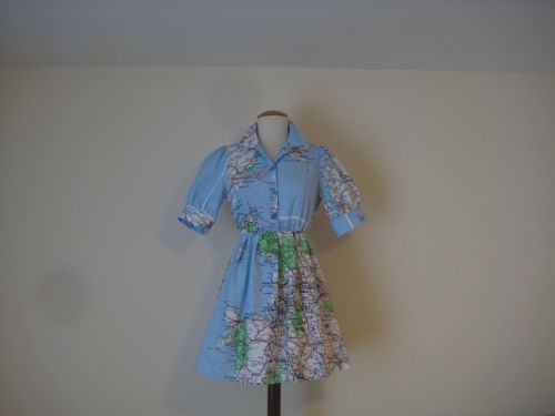 'Map Dress' by Truly Sopel - Ladies Clothing Shops Frome