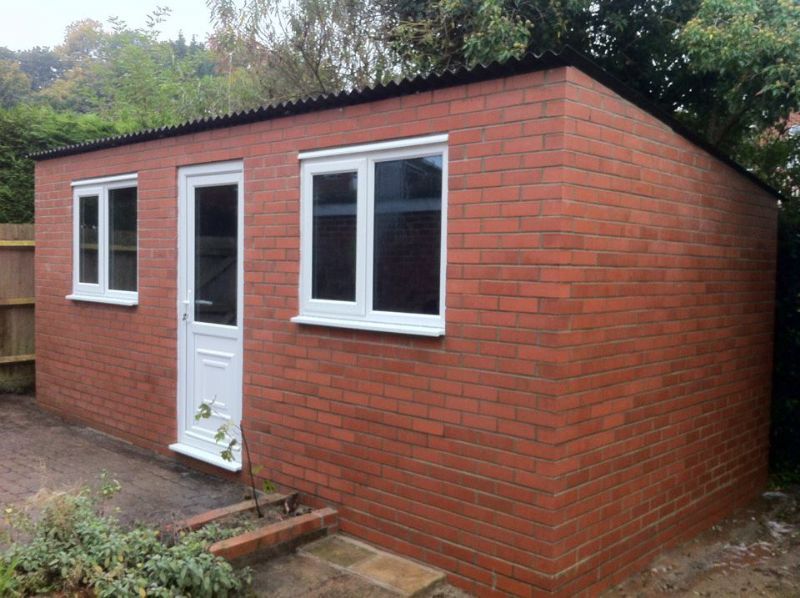 Brick shed cost