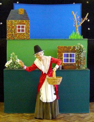 The Magic Harp Stage set - Puppet Shows Providers Wrexham