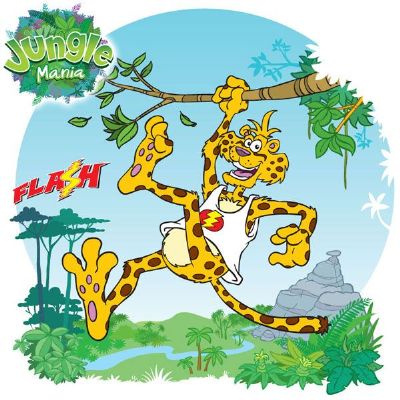 Junglemania Character Design 'Flash' - Cartoonists Hastings