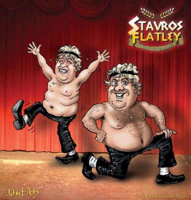 Stavros Flatley - Cartoonists Hastings