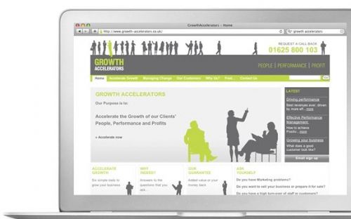 Growth Web Site - Graphic Designers Macclesfield