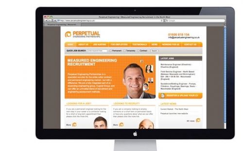 Perpetual Web Site - Graphic Designers Macclesfield