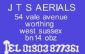 Digital Aerials in WORTHING - J T S Aerials