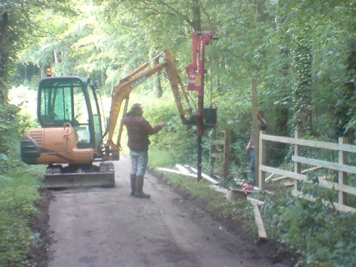 One of my jobs. - Mobile Sawmills Carmarthen
