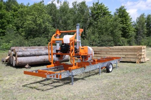 The saw mill. - Mobile Sawmills Carmarthen