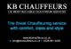 Vehicle Hire in HARROW - KB Chauffeurs