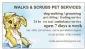 Dog Grooming in ST. LEONARDS-ON-SEA - Walks & Scrubs Pet Services Dog Grooming in ST. LEONARDS-ON-SEA - Walks & Scrubs Pet Services