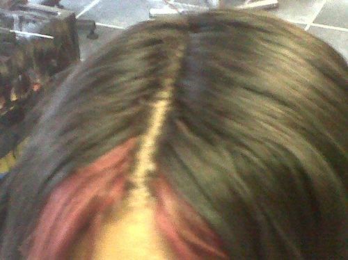 invisible parting - Mobile Hairdressers Coventry