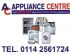 White Goods in SHEFFIELD - Appliance Centre