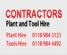 Plant Hire in TADLEY - Contrators Plant & Tool Hire Plant Hire in TADLEY - Contrators Plant & Tool Hire