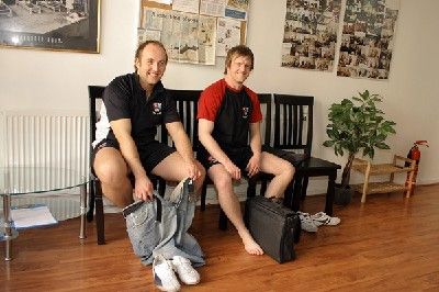 The Two Phils from liverpool/St.Helens Rugby. - Pilates Courses St. Helens