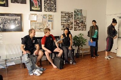 Waiting room at Art Gallery - Pilates Courses St. Helens