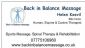Massage Therapists in BOURNEMOUTH - Back in Balance Massage Massage Therapists in BOURNEMOUTH - Back in Balance Massage