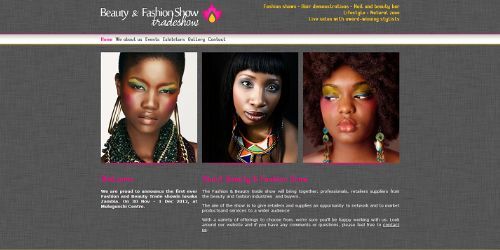 Beauty & Fashion Show - Website Design Companies London