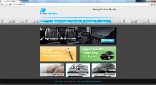 ChicoTravels Website Design - Website Design Companies London