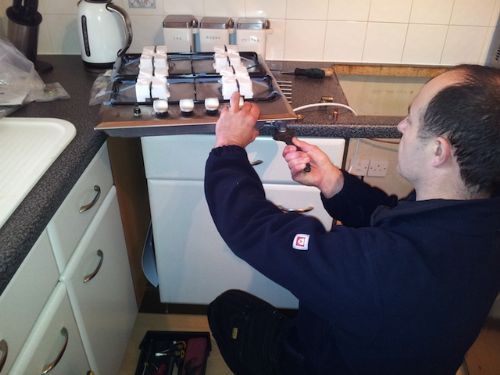 Gas hob fitting - Gas Fitters Bristol