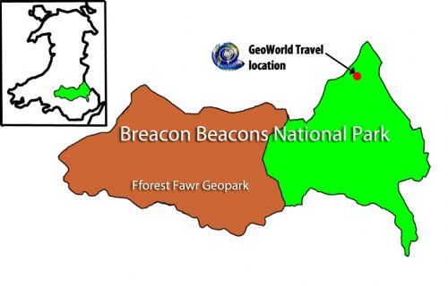 Our location within the Brecon Beacons National Park - Tour Operators Brecon