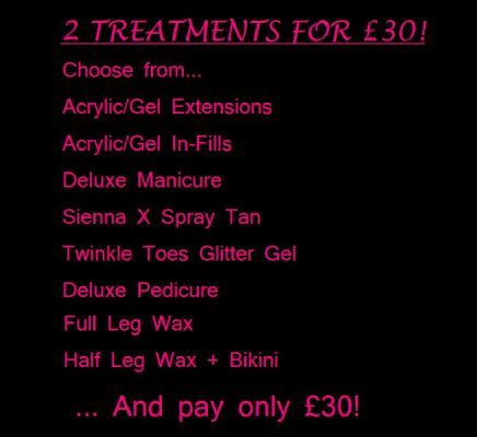 July Special Offer! - Beauty Salons Worcester