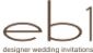 Wedding Stationery in NOTTINGHAM - Eb1 Wedding Invitations