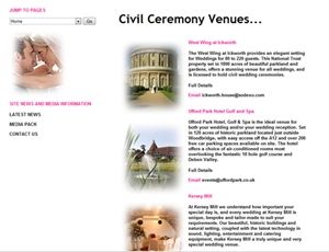 Suffolk Wedding Guide - Website Design Companies Stowmarket