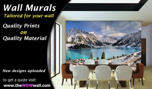 the WOW wall, Your photo on Your wall, bespoke wall murals, wallpaper murals