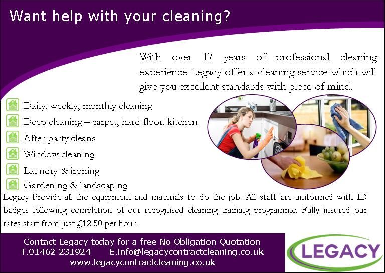 advert for cleaner