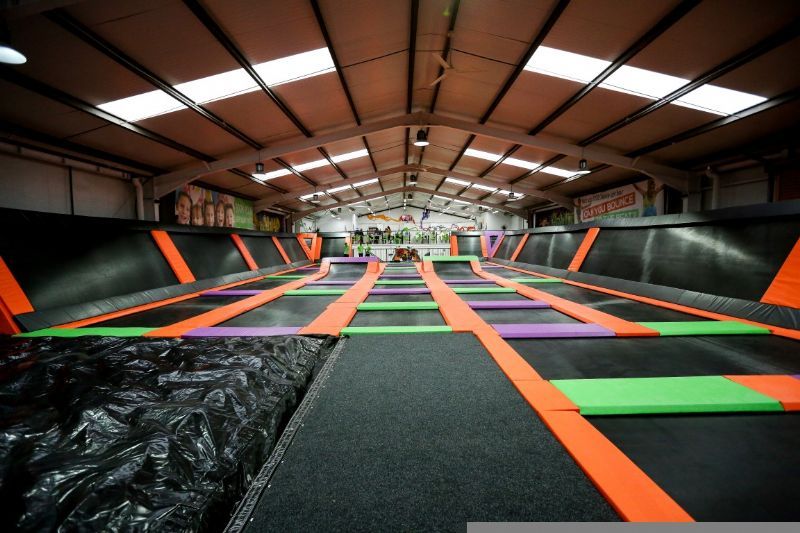 Bounce Central UK Trampolining Club in Swinton, Manchester (UK)