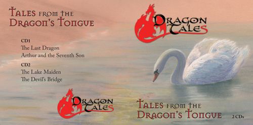 Tales from the Dragon's Tongue CD insert design & illustration - Design and Print Services Llandysul