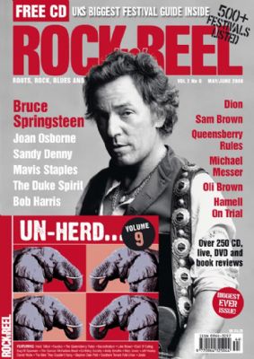 Cover of Rock'n'Reel, design of whole magazine including CD covermount - Design and Print Services Llandysul