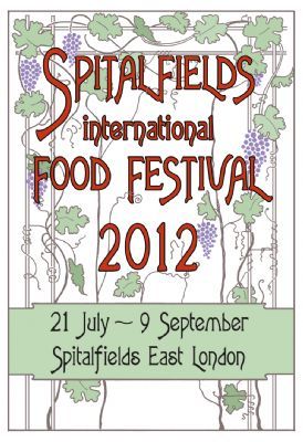 Spitalfields International Food Festival for Alternative Arts - Design and Print Services Llandysul