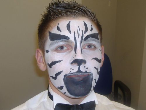 Stripey zebra - Face Painting Artists Broxbourne