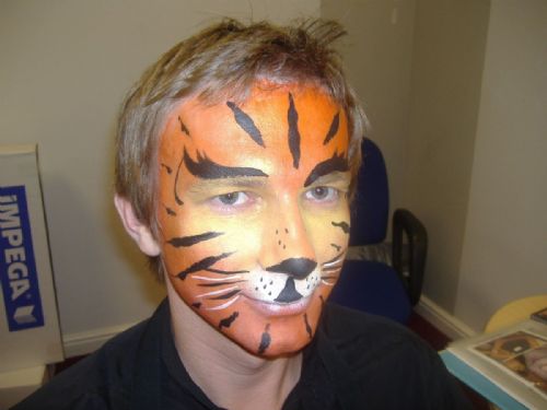 Fierce Tiger - Face Painting Artists Broxbourne