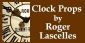 Prop Hire in LONDON - Clock Props by Roger Lascelles