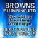 in SOUTHEND-ON-SEA - Browns Plumbing Ltd in SOUTHEND-ON-SEA - Browns Plumbing Ltd