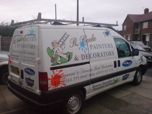 A one off van, for a sole trader. - Sign Makers Rochdale