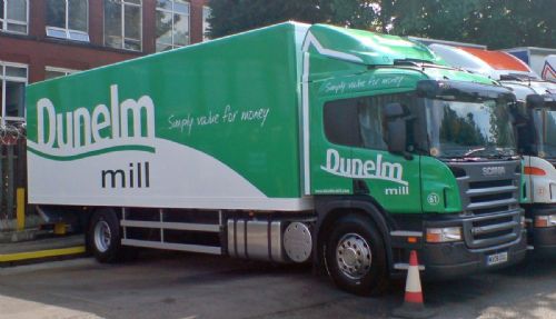 One of the Dunelm fleet. - Sign Makers Rochdale